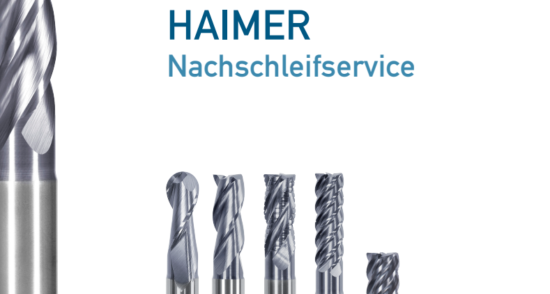 Flyer HAIMER Nachschleifservice Flyer HAIMER Nachschleifservice